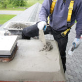 Is water getting in your chimney? It could be the chimney crown or chase cover.