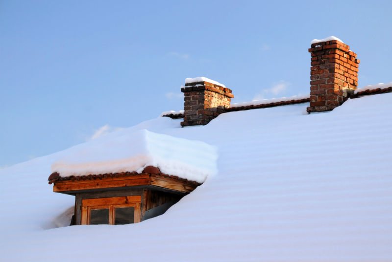Winter chimney repairs in Overland Park KS
