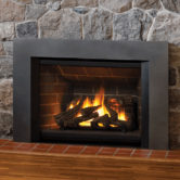 What is a prefabricated fireplace?