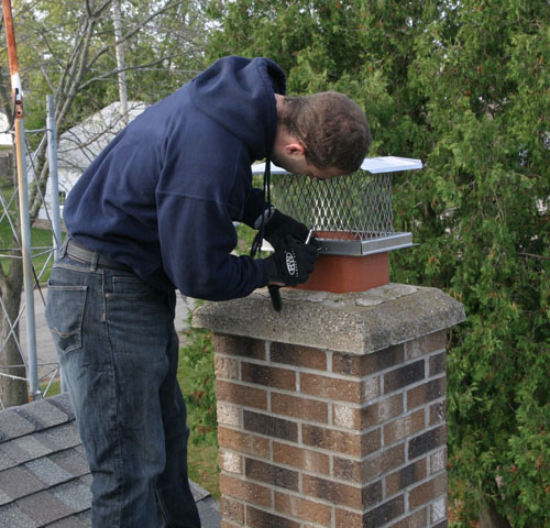 chimney cap replacement in kansas city