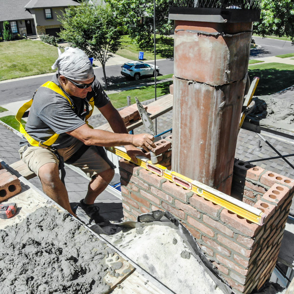 chimney tuck-pointing repair in Kansas City, KS 